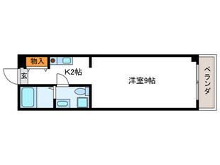 上桂くめマンションの物件間取画像